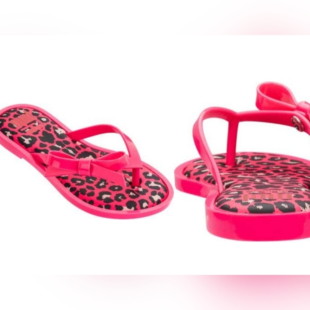 Mini Melissa Bow Flip Flop Sandal